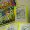 Экспозиция картин и ч.б. иллюстраций Мурали Мохана Махараджа