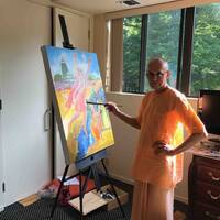 2017-06-18 Воскресная программа и новые картины Шри Шримад Мурали Мохана Махараджа 2017-06-18 Воскресная программа и новые картины Шри Шримад Мурали Мохана Махараджа